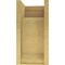 Ekena Millwork 11"W x 11"D x 22"H Wide Emerson Rough Cedar Woodgrain TimberThane Corbel, Primed Tan CORUR11X11X22EMRRCPR - alternate 3